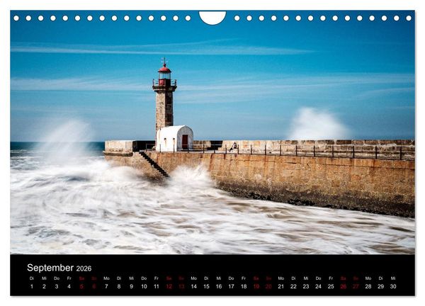 Produktbild: Portugisische Landschaften (Wandkalender 2026 DIN A4 quer), CALVENDO Monatskalender