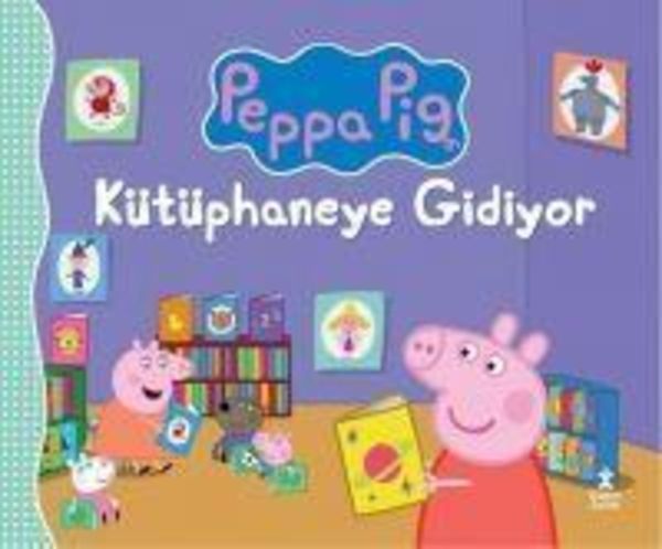 Peppa Pig - Kütüphaneye Gidiyor, Taschenbuch von Kolektif, Dogan Egmont Yayincilik, 9786254162817