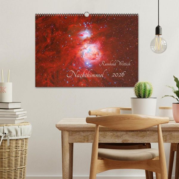 Produktbild: Nachthimmel (Wandkalender 2026 DIN A3 quer), CALVENDO Monatskalender