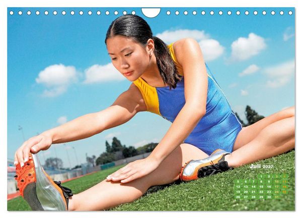 Produktbild: Faszination Leichtathletik: Schneller, h&ouml;her, weiter (Wandkalender 2027 DIN A4 quer), CALVENDO Monatskalender