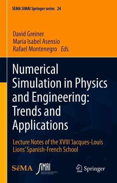 Produktbild: Numerical Simulation in Physics and Engineering: Trends and Applications