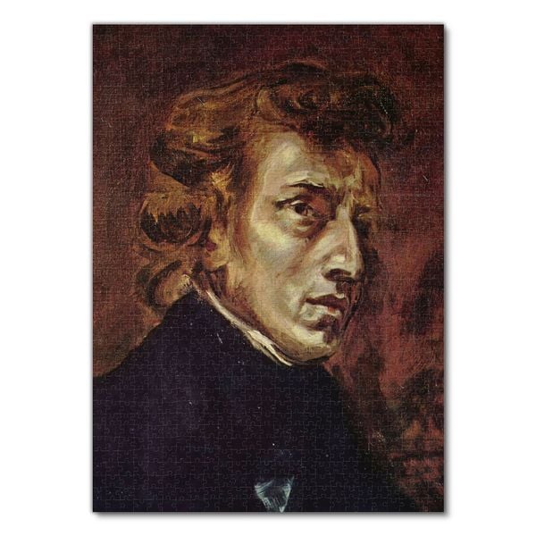 Produktbild: Lais Puzzle Eug&egrave;ne Ferdinand Victor Delacroix - Portr&auml;t des Fr&eacute;d&eacute;ric Chopin 1000 Teile