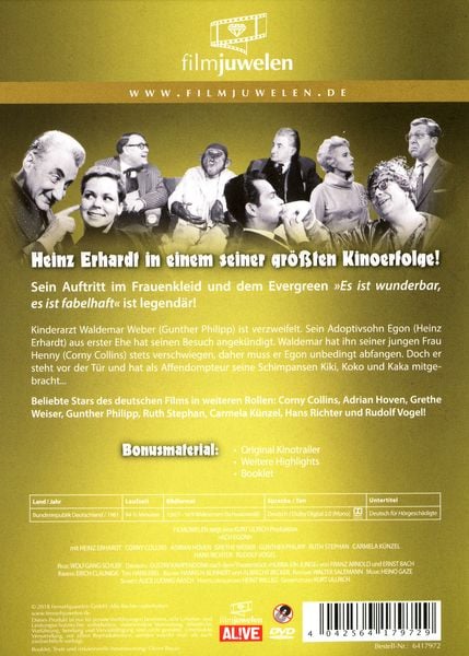 Heinz Erhardt Ach Egon Von Wolfgang Schleif Dvd 