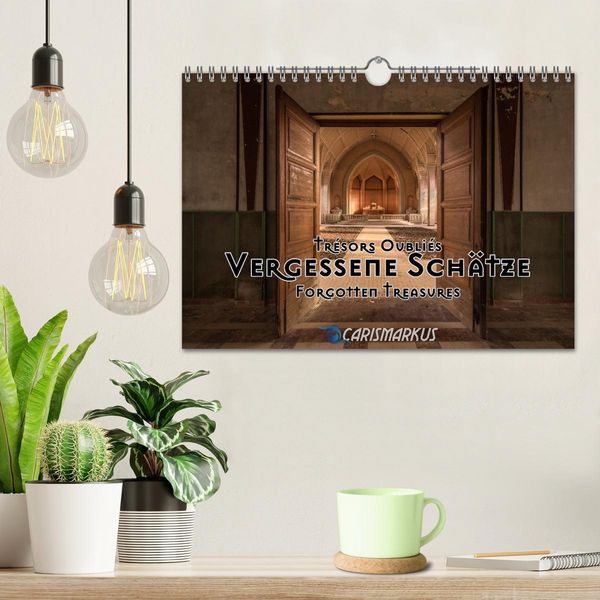 Produktbild: Vergessene Sch&auml;tze - Forgotten Treasures (Wandkalender 2026 DIN A4 quer), CALVENDO Monatskalender