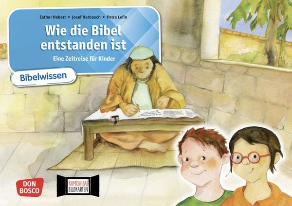 Produktbild: Wie die Bibel entstanden ist. Kamishibai Bildkartenset
