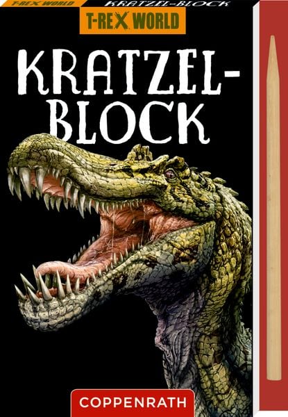 Produktbild: Kratzelbilder (T-Rex World)