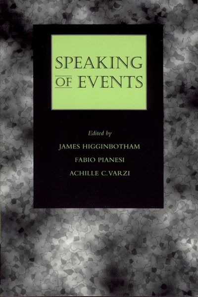 Produktbild: Speaking of Events