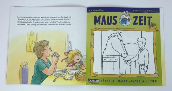Produktbild: LESEMAUS 69: Conni besucht Oma und Opa