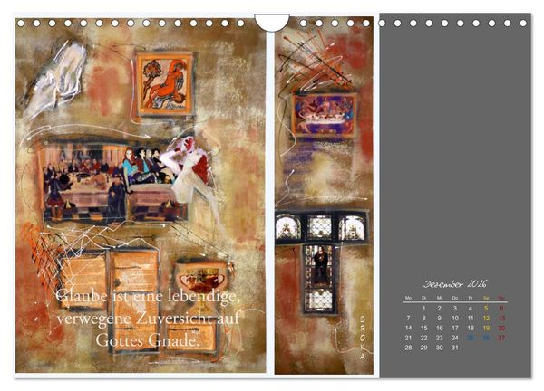 Produktbild: Luther im Netz (Wandkalender 2026 DIN A4 quer), CALVENDO Monatskalender