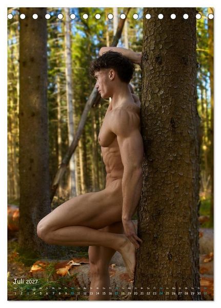 Produktbild: Naturburschen... Premium (Tischkalender 2027 DIN A5 hoch), CALVENDO Monatskalender