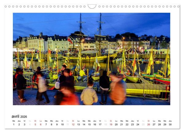 Produktbild: Toutes voiles dehors (Calendrier mural 2026 DIN A3 vertical), CALVENDO calendrier mensuel