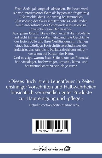 Produktbild: Die Renaissance der Seife: Verleumdung, Verfl&uuml;ssigung, Wiederkehr