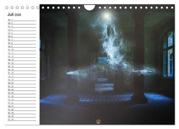 Produktbild: Geheimnisvolle Ballettwelt (Wandkalender 2026 DIN A4 quer), CALVENDO Monatskalender