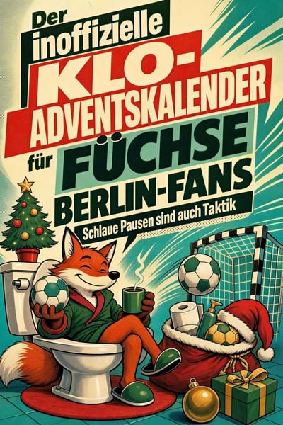 Produktbild: Der inoffizielle Klo-Adventskalender f&uuml;r F&uuml;chse Berlin-Fans