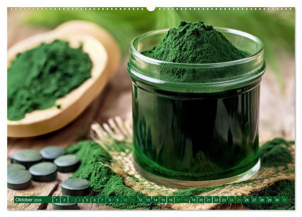 Produktbild: Algen - Superfood (Wandkalender 2026 DIN A2 quer), CALVENDO Monatskalender