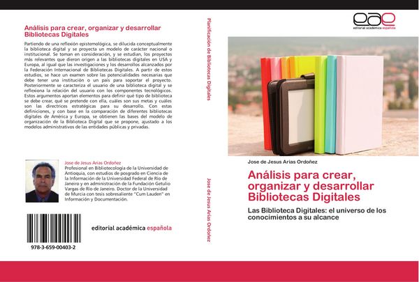 Produktbild: An&aacute;lisis para crear, organizar y desarrollar Bibliotecas Digitales