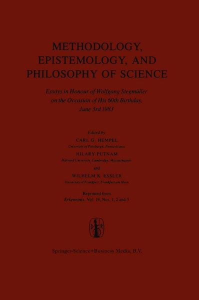 Produktbild: Methodology, Epistemology, and Philosophy of Science