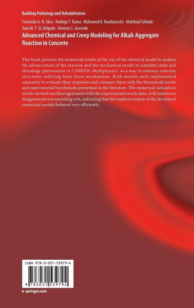 Produktbild: Advanced Chemical and Creep Modeling for Alkali-Aggregate Reaction in Concrete
