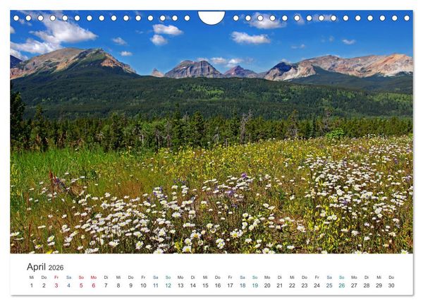 Produktbild: Reise durch Alberta und British Columbia (Wandkalender 2026 DIN A4 quer), CALVENDO Monatskalender