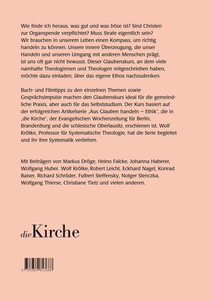 Produktbild: Aus Glauben handeln - Ethik