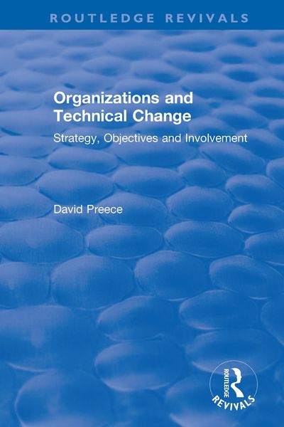 Produktbild: Organizations and Technical Change