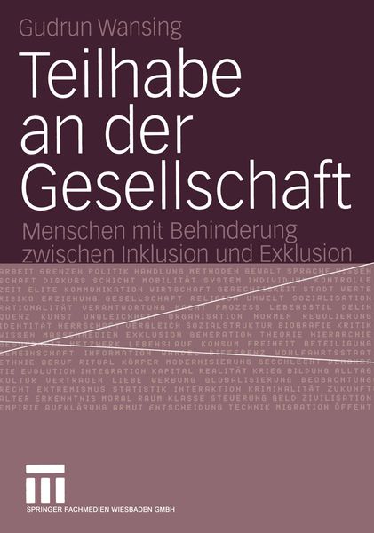 Produktbild: Teilhabe an der Gesellschaft