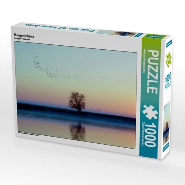 Produktbild: CALVENDO Puzzle Morgentr&auml;ume | 1000 Teile Lege-Gr&ouml;&szlig;e 64x48cm Foto-Puzzle f&uuml;r gl&uuml;ckliche Stunden