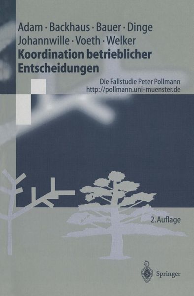 Produktbild: Koordination betrieblicher Entscheidungen