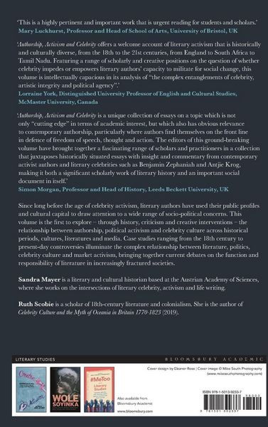 Produktbild: Authorship, Activism and Celebrity