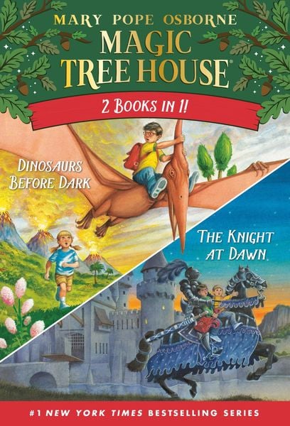 Produktbild: Magic Tree House 2-in-1 Bindup: Dinosaurs Before Dark / The Knight at Dawn