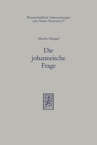 Produktbild: Die johanneische Frage