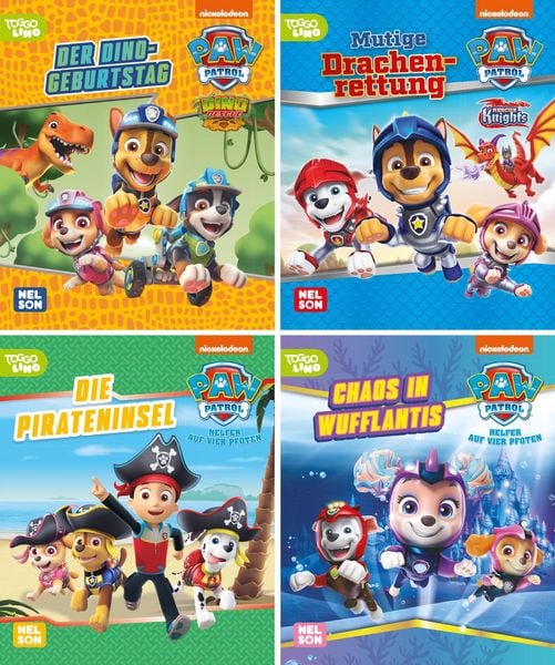 Produktbild: Nelson Mini-B&uuml;cher: PAW Patrol 25-28 (Einzel/WWS)