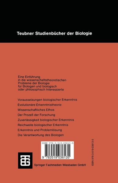 Produktbild: Biologische Erkenntnis