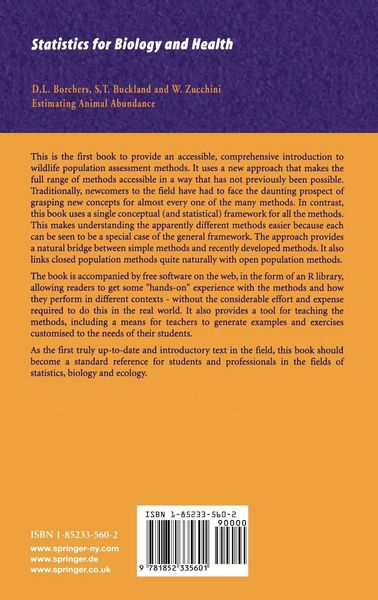 Produktbild: Estimating Animal Abundance