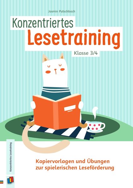 Konzentriertes Lesetraining - Klasse 3/4, Geheftet von Jasmin Putschbach, Verlag an der Ruhr, 978-3-8346-6695-6