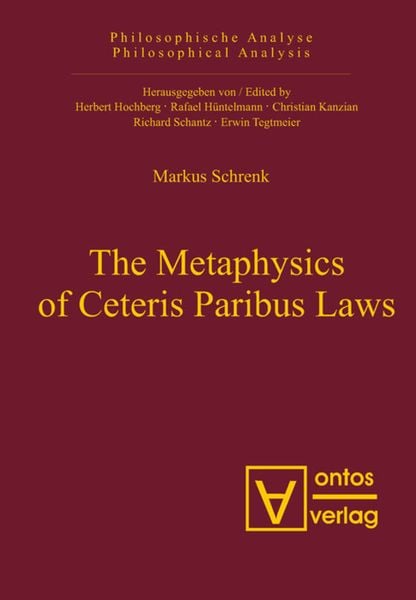 Produktbild: The Metaphysics of Ceteris Paribus Laws