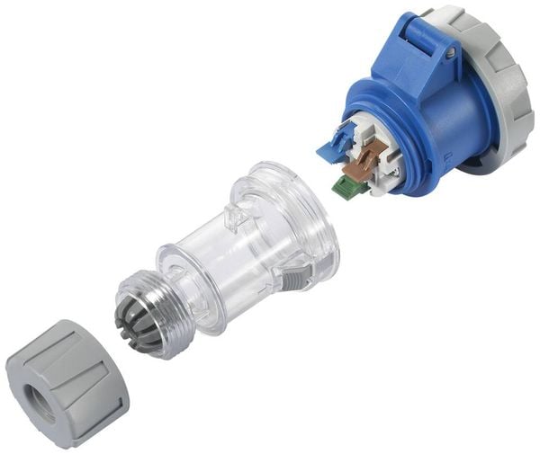 Produktbild: Sygonix SY-5873152 CEE-CARA Kupplung 16A 3polig 230 V/AC 1St.