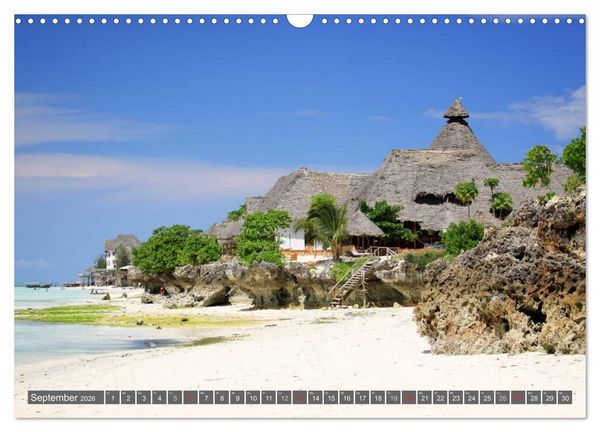 Produktbild: Sansibar (Wandkalender 2026 DIN A3 quer), CALVENDO Monatskalender