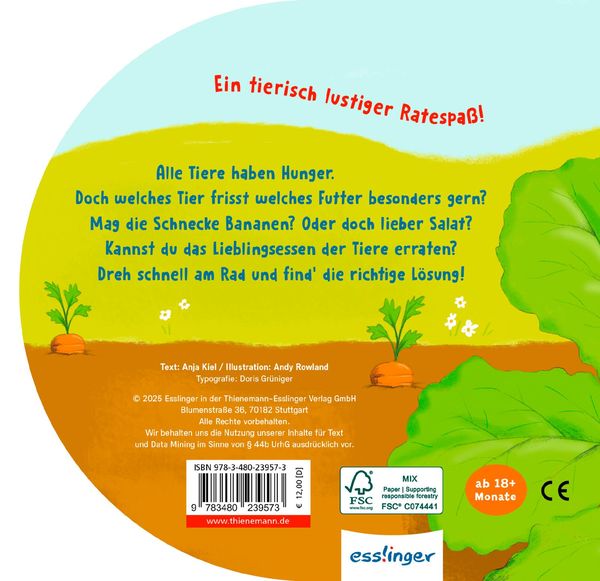 Produktbild: Dreh das Rad und find&acute;s heraus!: Welches Tier frisst denn hier?