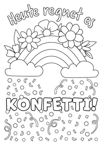 Produktbild: Ausmal-Postkarten Happy Birthday
