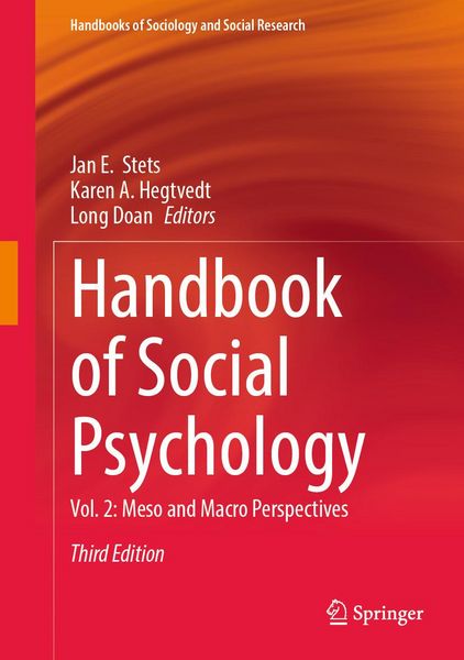 Produktbild: Handbook of Social Psychology