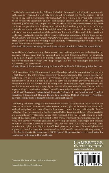 Produktbild: The International Law of Human Trafficking