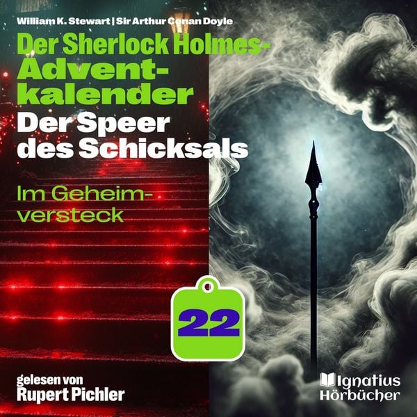 Produktbild: Im Geheimversteck (Der Sherlock Holmes-Adventkalender: Der Speer des Schicksals, Folge 22)
