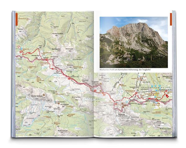 Produktbild: KOMPASS Wanderf&uuml;hrer Karnischer H&ouml;henweg, Von Th&ouml;rl-Maglern nach Sillian, Mit Varianten und Gipfeln, 28 Touren mit Extra-Tourenkarte