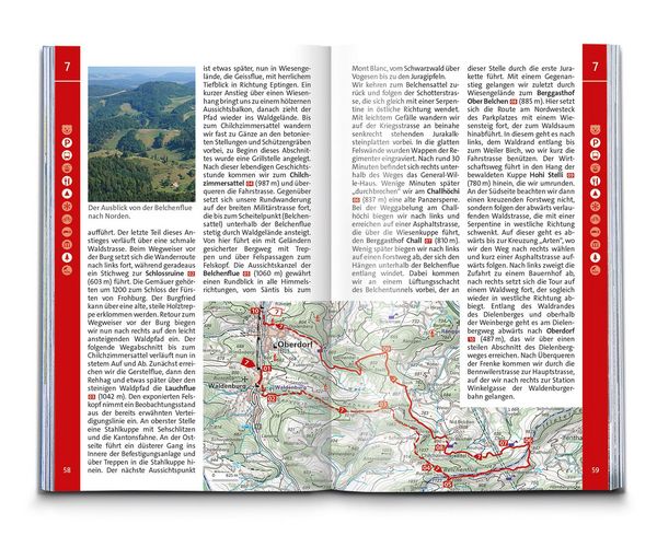 Produktbild: KOMPASS Wanderf&uuml;hrer Schweizer Jura, 55 Touren