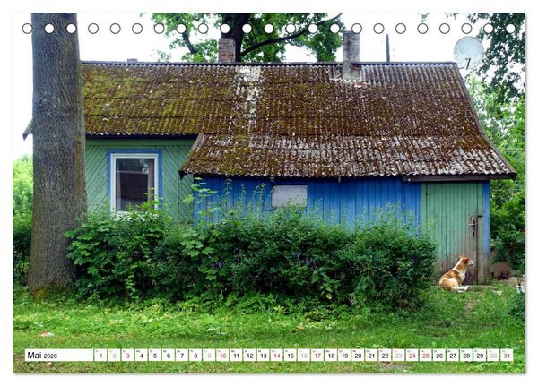 Produktbild: Mythos Trakehnen - Paradies ohne Pferde (Tischkalender 2026 DIN A5 quer), CALVENDO Monatskalender