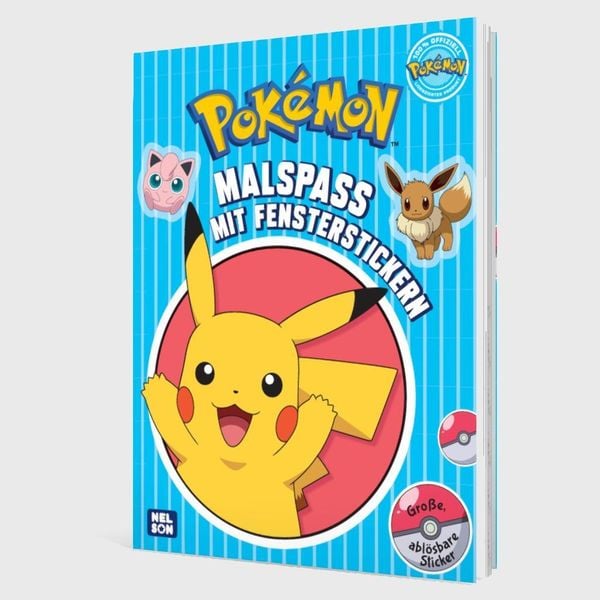 Produktbild: Pok&eacute;mon Activity-Buch: Malspa&szlig; mit Fensterstickern