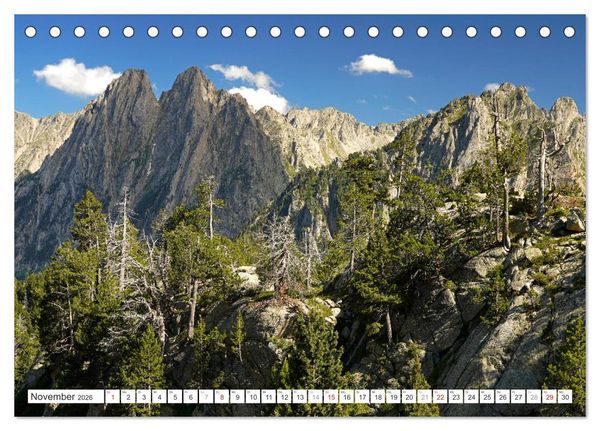 Produktbild: Spanien - die Pyren&auml;en (Tischkalender 2026 DIN A5 quer), CALVENDO Monatskalender