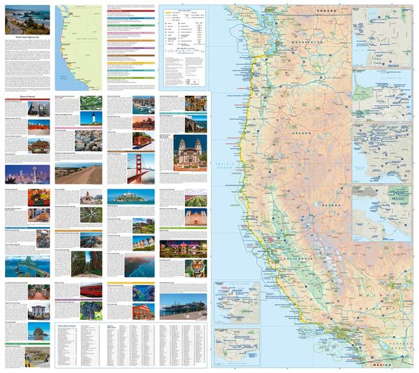 Produktbild: Pacific Coast Highway Adventure Map
