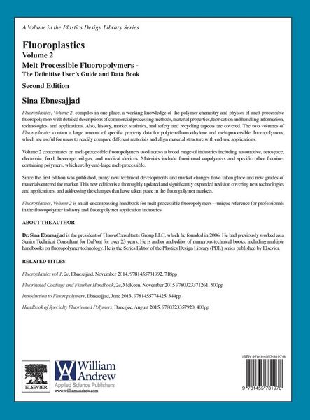 Produktbild: Fluoroplastics, Volume 2